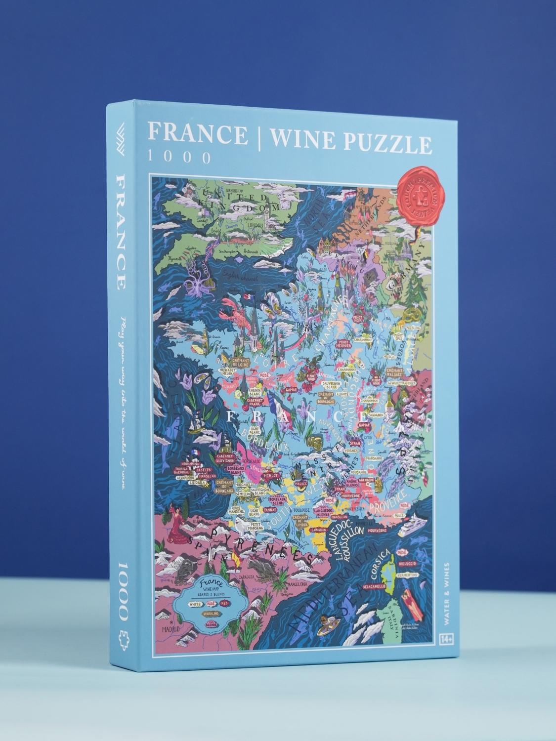 Wine Puzzle France
