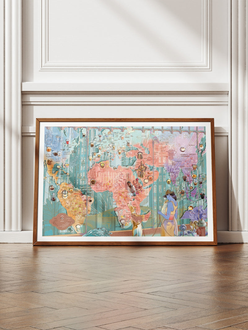 World of Coffee Poster