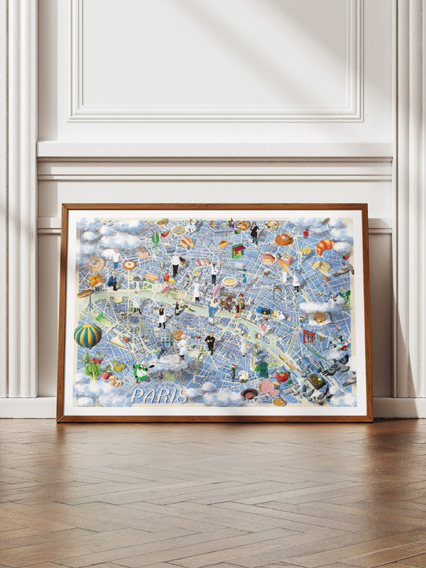 Paris Gourmet Poster