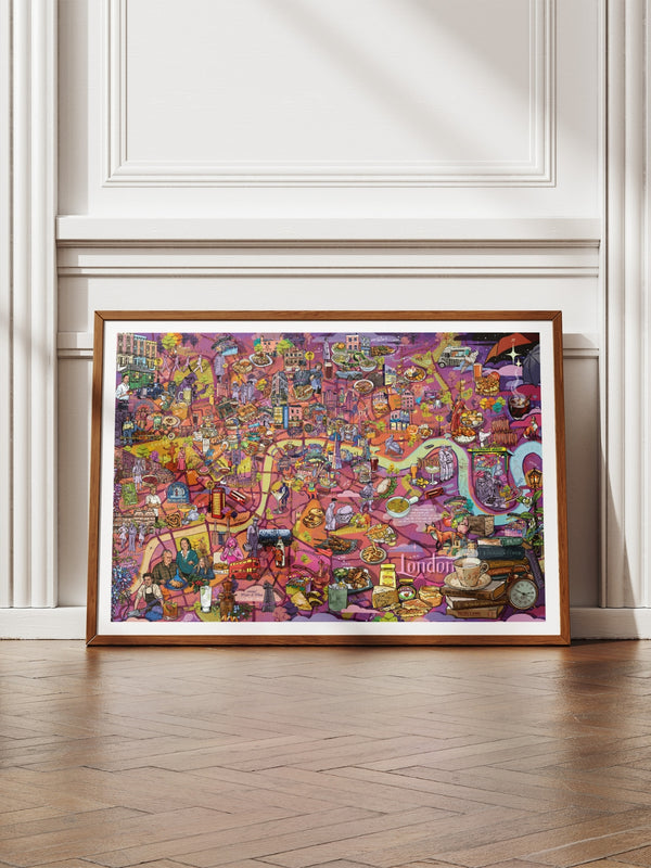 London Gourmet Poster