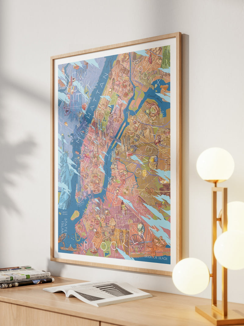 New York Gourmet Poster