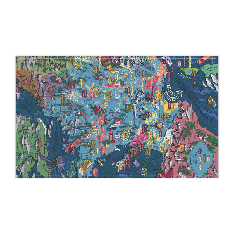 Kitchen towel - France Wine