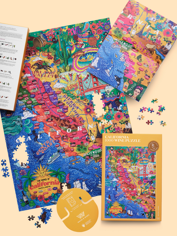 California Wine Puzzle California Wine Puzzle