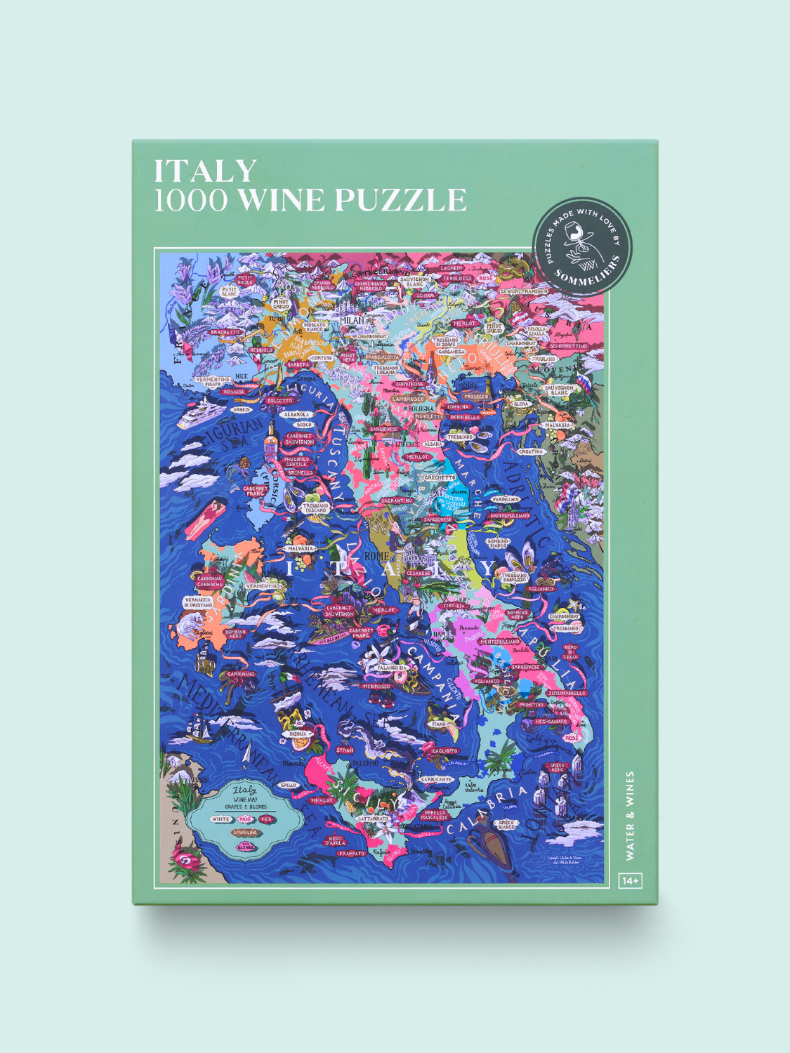 Wine Puzzle - Italy