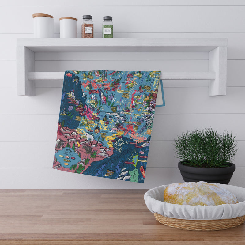 Kitchen towel - France Wine