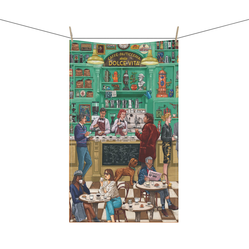 Kitchen towel - Italian Coffee
