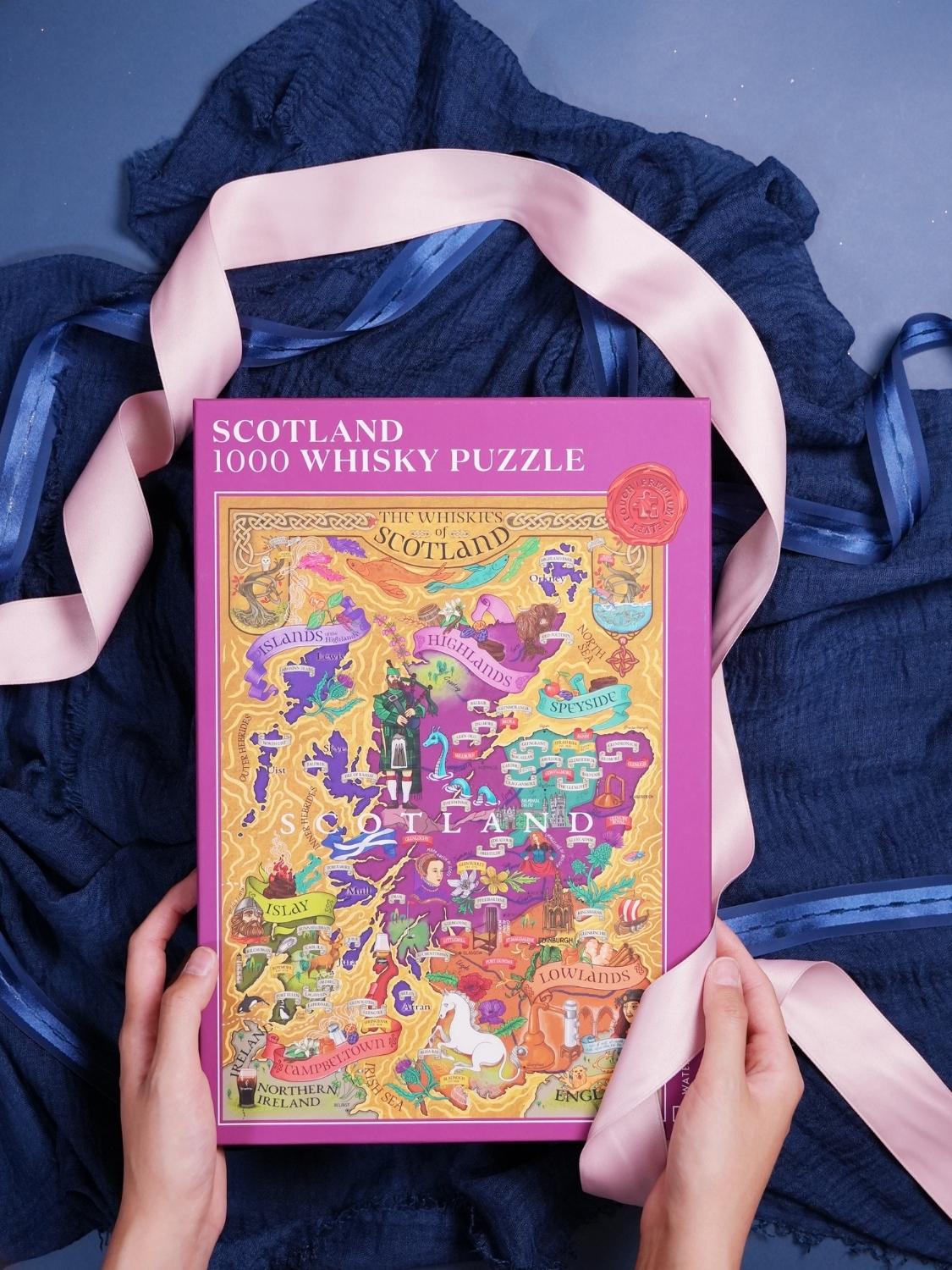 スコットランド　パズル　SCOTLAND 1000 WHISKY PUZZLE スコットランド パズル SCOTLAND 1000 WHISKY PUZZLE John Speed