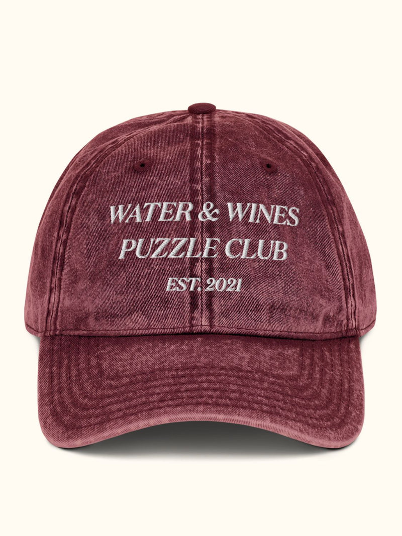 Puzzle club cap