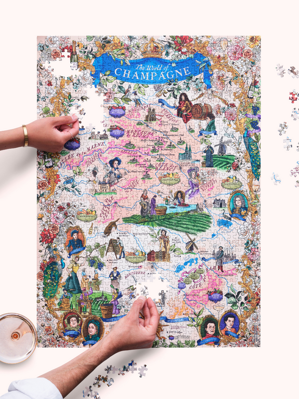 Champagne Wine Puzzle