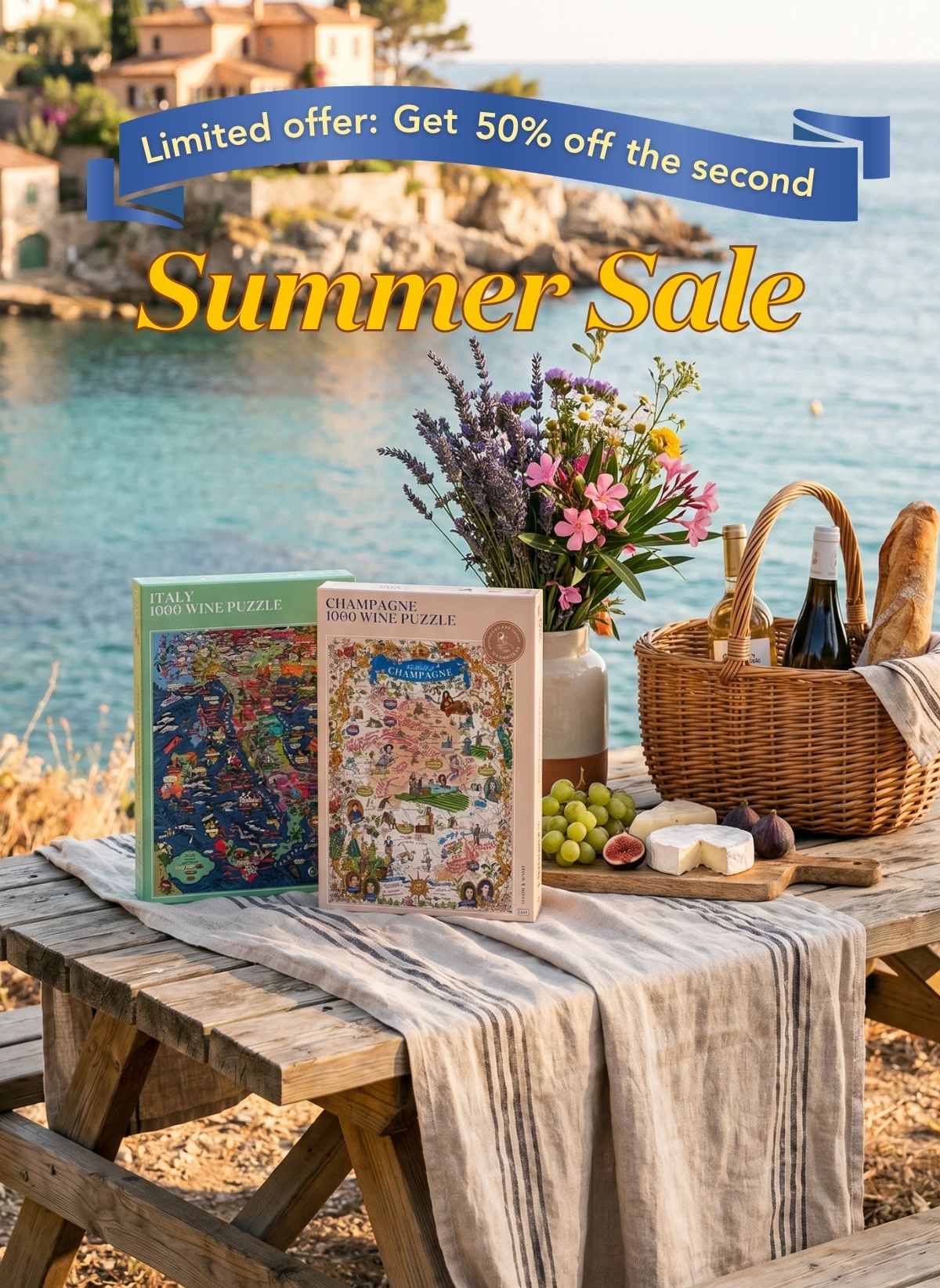 Water & Wines - Wine Puzzles