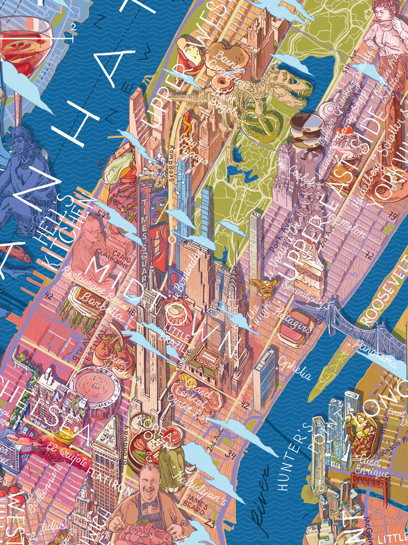 New York Gourmet Poster