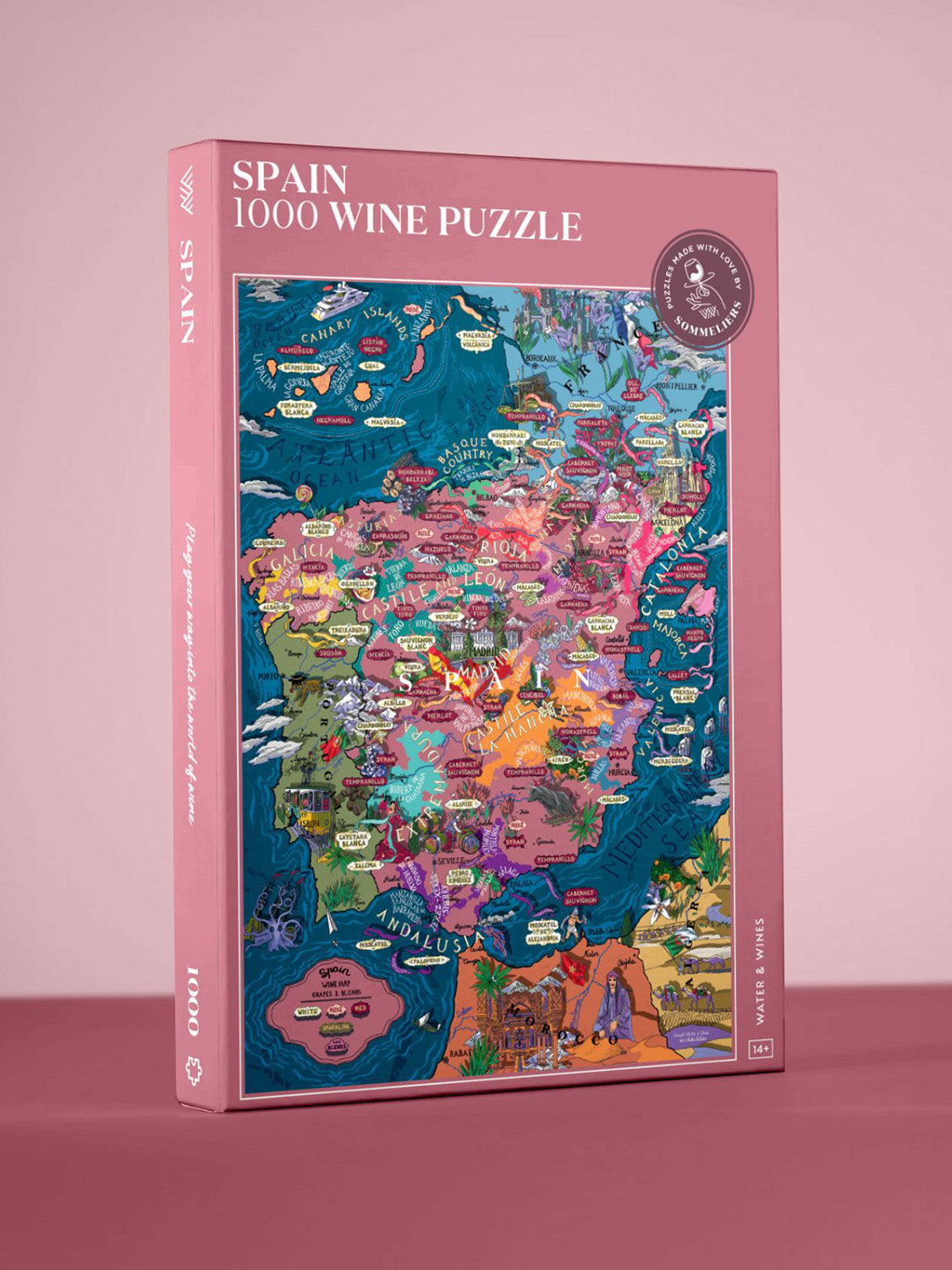 Amazon.com: White Mountain Puzzles Wine and Cheese Shop 1000