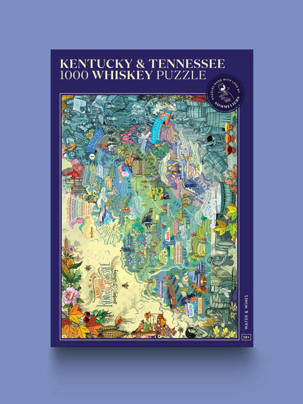 Whiskey Puzzle - Kentucky & Tennessee